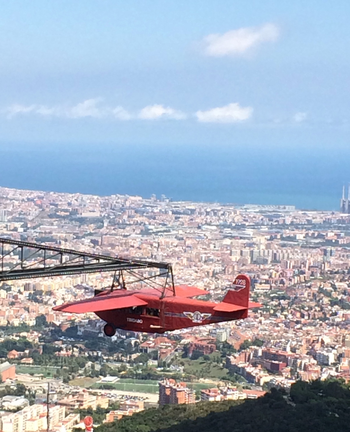 Plane-ride-Tibidabo-barcelona