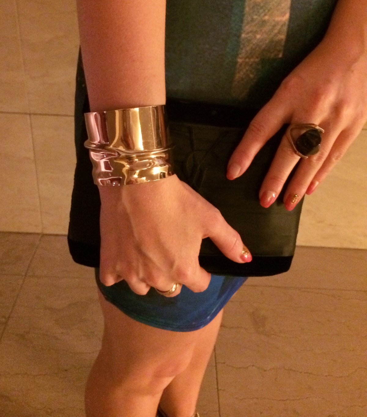 Gold-cuff-statement-ring