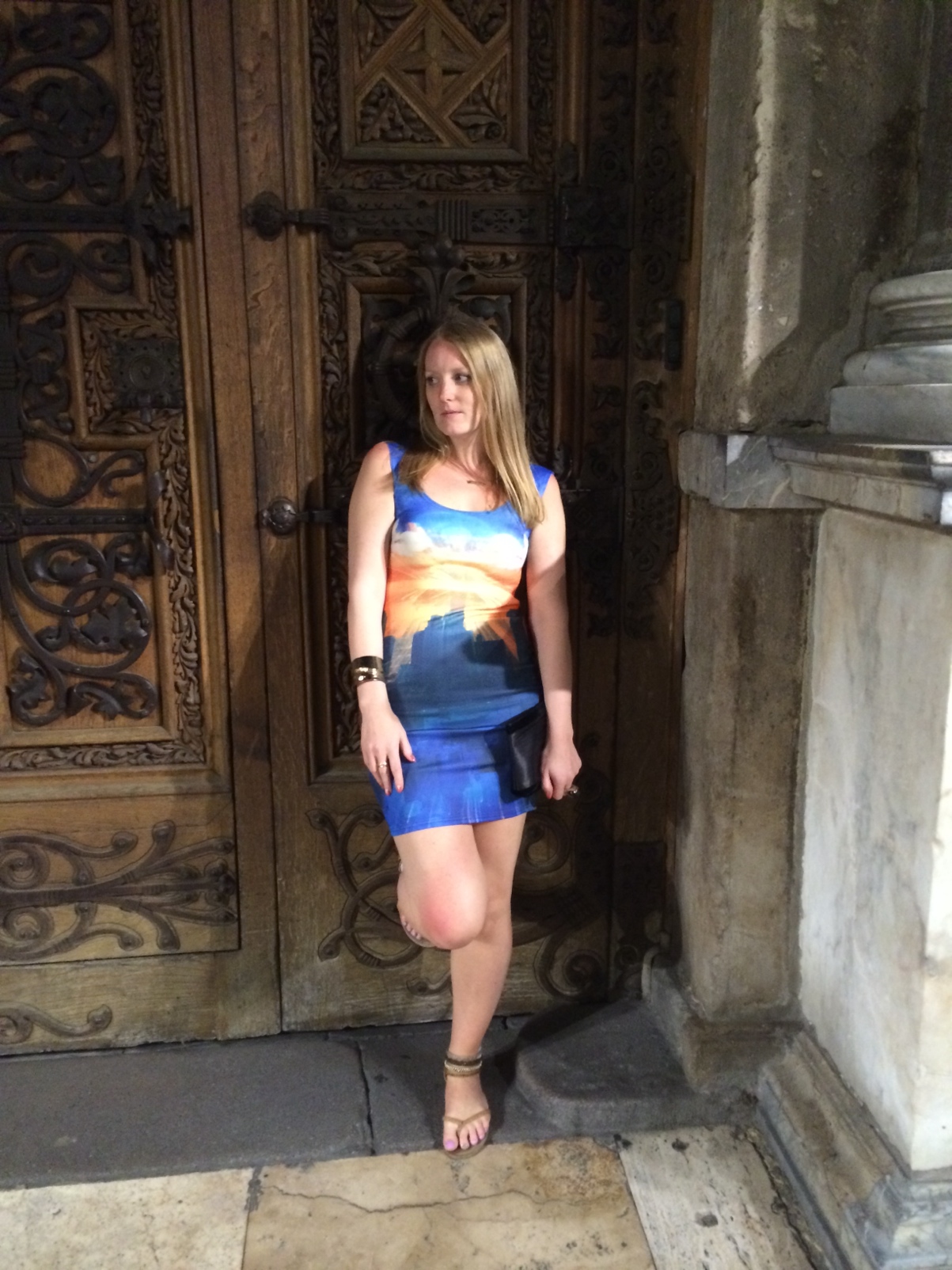 Sunset-body-con-dress-barcelona