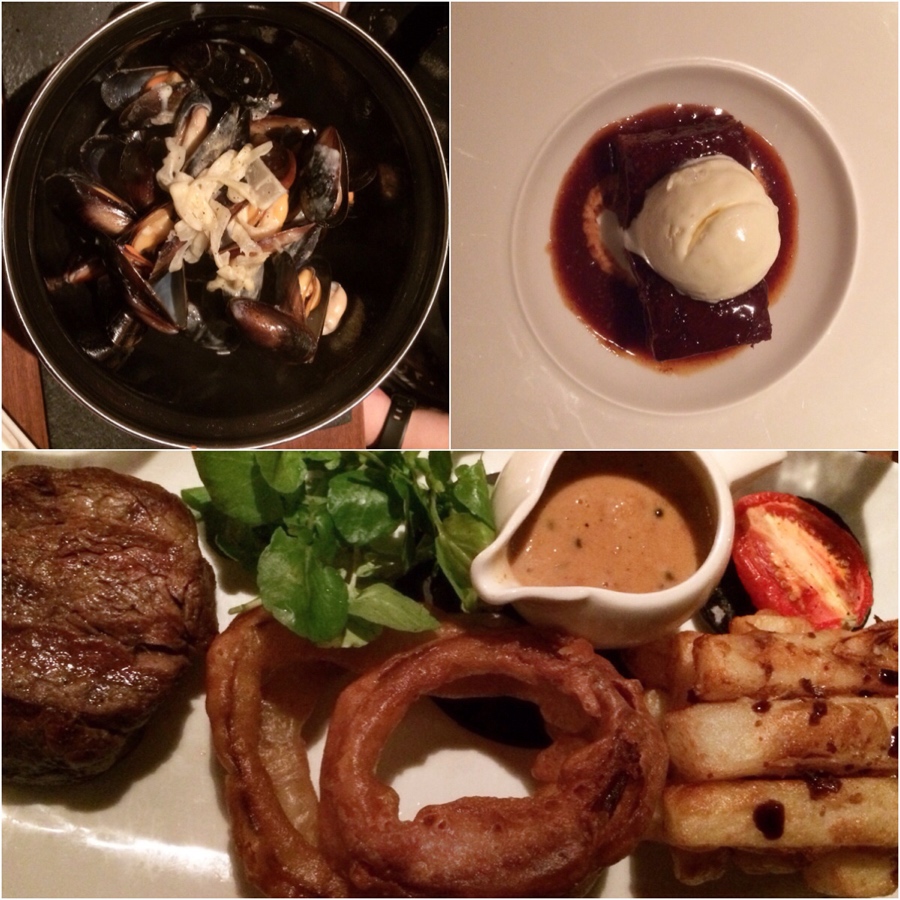 Steak-mussels-sticky-toffee-pudding-Tempus-Edinburgh
