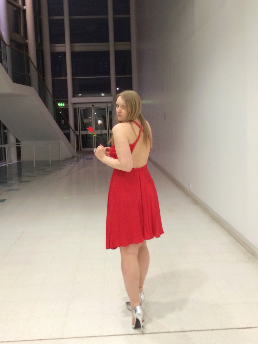 Red-backless-Calvin-Klein-dress-valentines-day-ideas