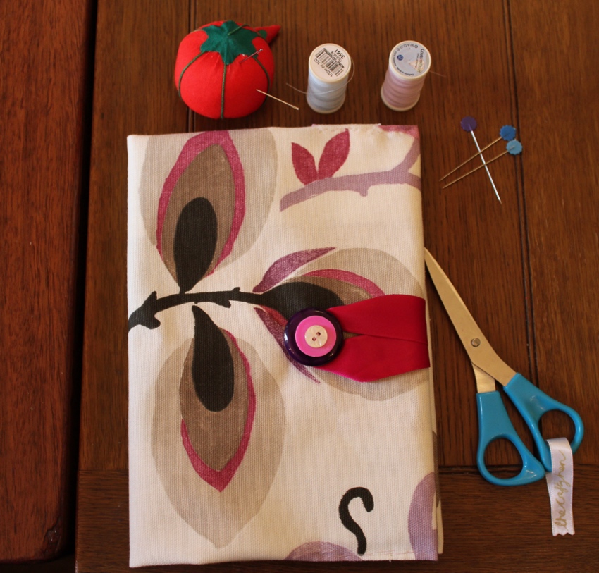 Hilary's crafternoon floral book cover diy W=850 H=813 Hilary's-crafternoon-floral-book-cover-diy-Glasgow