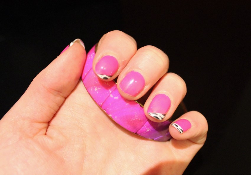 Pink-zebra-print-nail-art-tutorial