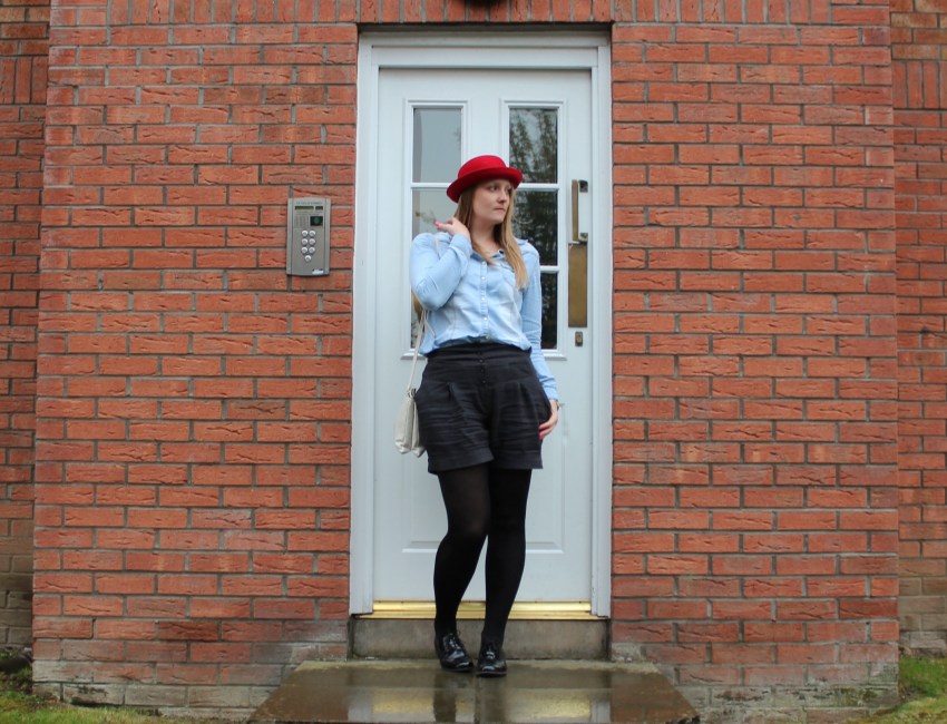 Third piece red H&M hat street style W=850 H=650 Third-piece-red-H&M-hat-streets-style