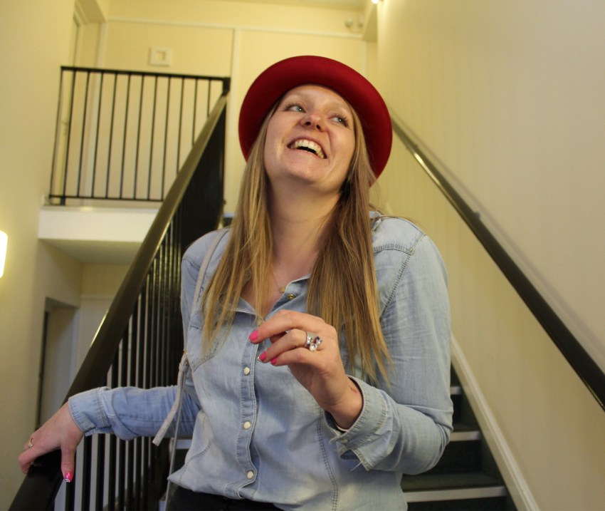 Third piece red H&M hat street style W=850 H=717 Third-piece-red-H&M-hat-street-style