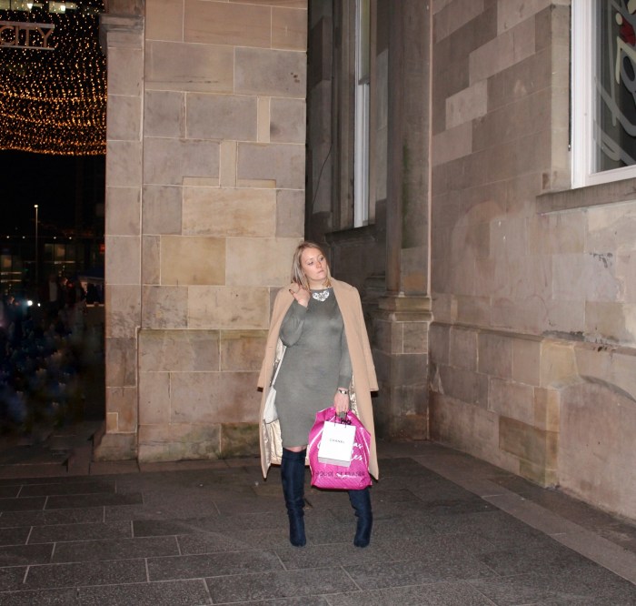 Camel coat OTK boots Christmas shopping outfit W=700 H=666 Camel-coat-OTK-boots-Christmas-outfit