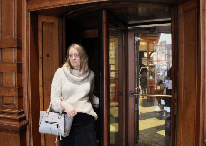 Vintage-suede-pencil-skirt-OTK-boots-oversized-sweater